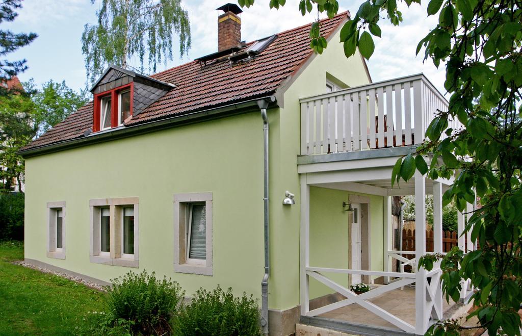 Villa Kleines Häuschen - Ferien in Cossebaude Dresden Exterior foto
